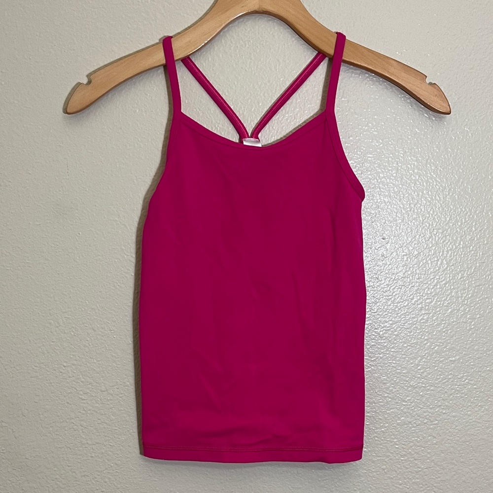 Ivivva Pink Spaghetti Strap Tank Top